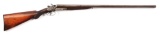 (A) HENRY RICHARDS SIDE-BY-SIDE HAMMER SHOTGUN.