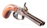 (A) PERCUSSION SIDE BY SIDE PISTOL.