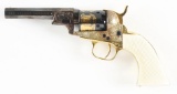 (A) UBERTI REPRODUCTION 1849 COLT PERCUSSION REVOLVER SECRET SERVICE COMMEMORATIVE.