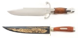 LOT OF 2: BOWIE KNIVES.