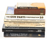 LOT OF 10: GUNSMITH AND ARMORSMITH REFERENCE BOOKS.