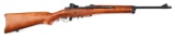 (M) EXCELLENT SECOND YEAR PRODUCTION RUGER MINI-14 (180 SERIES) SEMI-AUTOMATIC RIFLE WITH MATCHING F