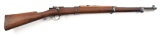 (C) SPANISH MODEL 1916 MAUSER BOLT ACTION SHORT RIFLE.