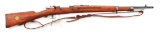 (C) HUSQVARNA M38 BOLT ACTION RIFLE.