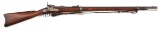 (A) SPRINGFIELD 1873 TRAPDOOR SINGLE SHOT RIFLE.