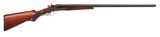 (C) MERIDEN FIRE ARMS CO. SIDE BY SIDE HAMMER SHOTGUN.