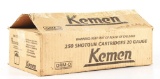 CASE OF 20 GAUGE SHOTGUN AMMO BY KEMEN.