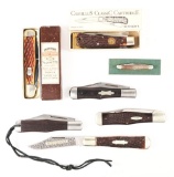 LOT OF 7: FOLDING POCKET KNIVES
