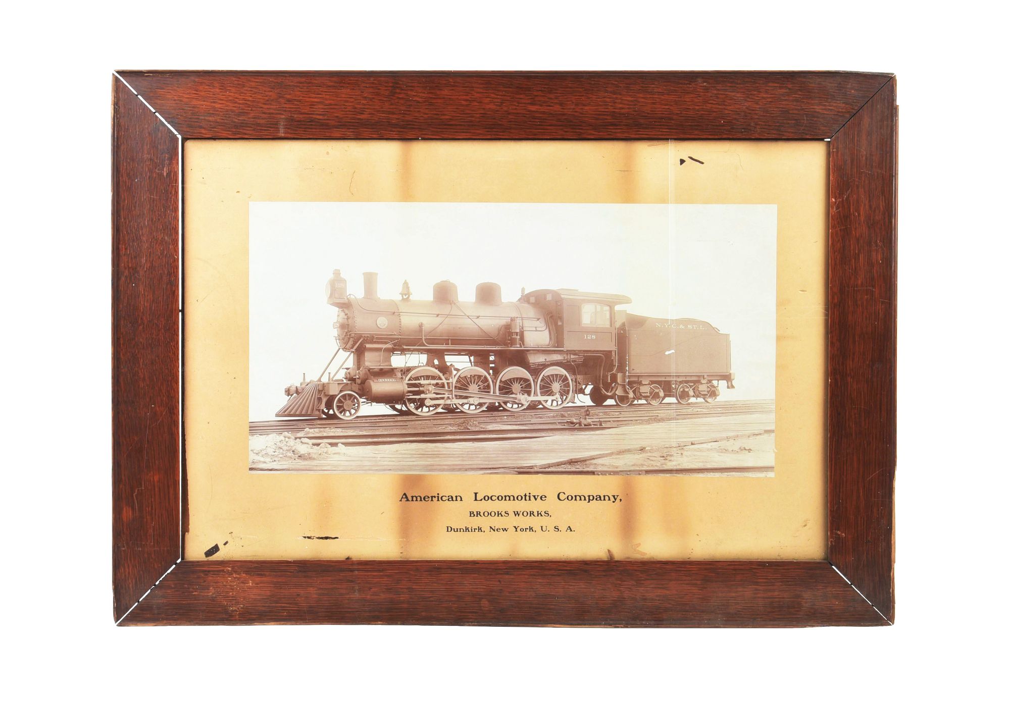 ALCO STEAM BUILDER'S PHOTO. Proxibid