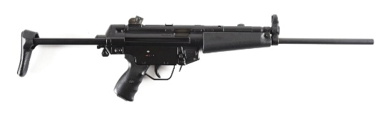 (M) HIGH CONDITION, AND ALWAYS DESIRABLE HECKLER & KOCH MP5 SEMI-AUTOMATIC CARBINE WITH BOX.