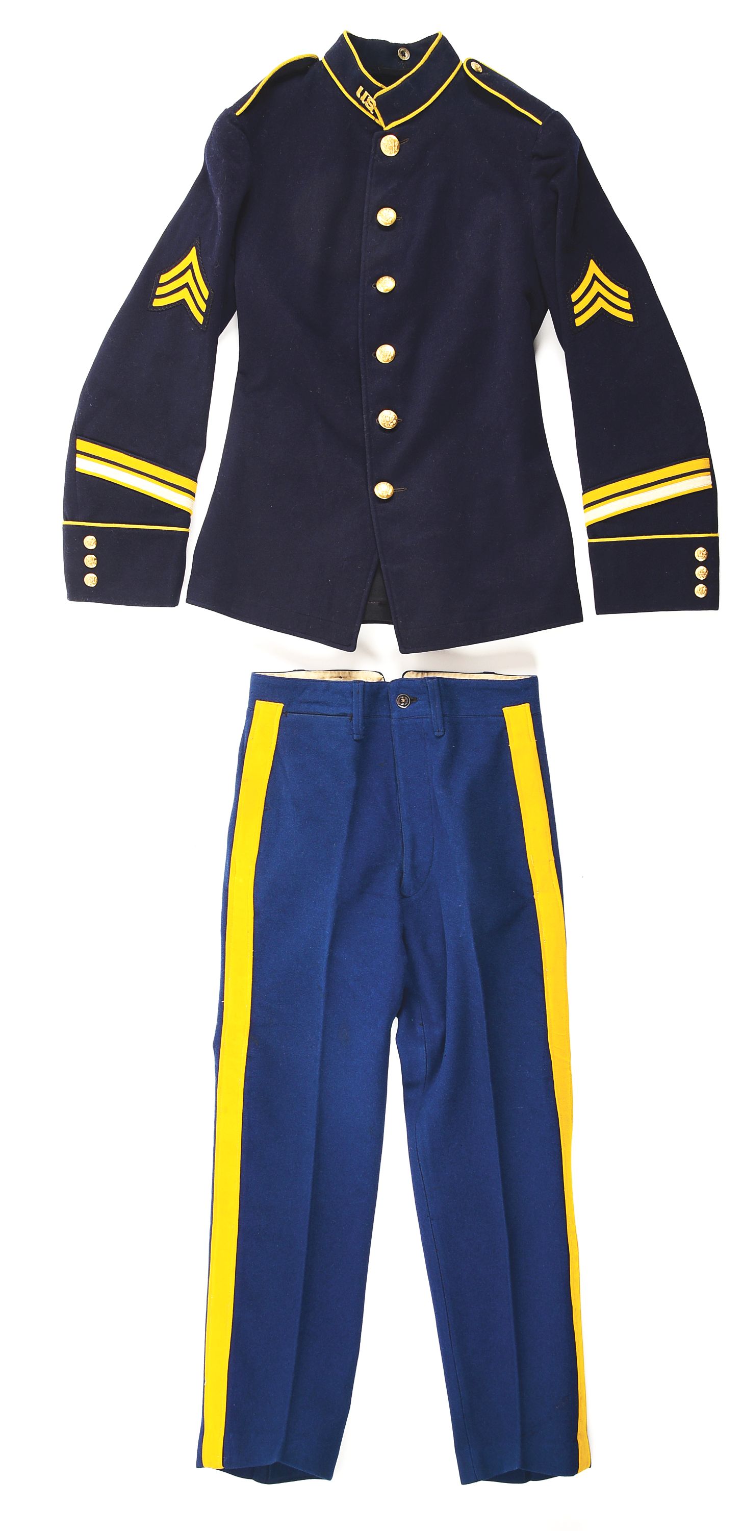 US ARMY M1902 CAVALRY NCO DRESS UNIFORM. | Proxibid