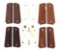 LOT OF 7: GRIPS FOR COLT SEMI-AUTOMATIC PISTOLS.
