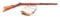 (A) SHARON RIFLE BARREL COMPANY PERCUSSION PLAINS RIFLE.