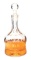 MONOGRAM BACKBAR WHISKEY DECANTER.