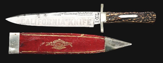 GEORGE WOSTENHOLM & SON IXL CALIFORNIA KNIFE.