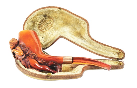 NUDE MEERSCHAUM PIPE.