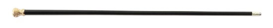 ANTIQUE C. 1898 ROSE GOLD PRESENTATION CANE.