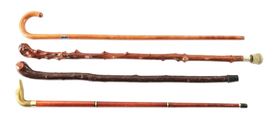 LOT OF 4: CANES.