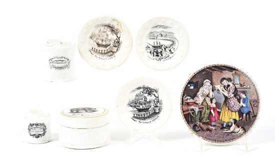 LOT OF CHINA CALIFORNIA TRINKETS.