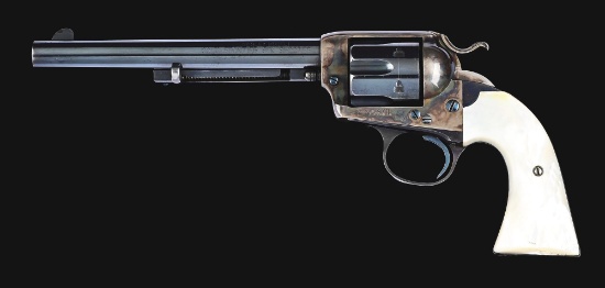 (C) STUNNING COLT BISLEY MODEL FRONTIER SIX SHOOTER SINGLE ACTION REVOLVER (1903).
