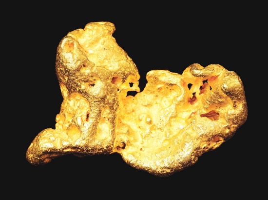 LARGE GOLD NUGGET.