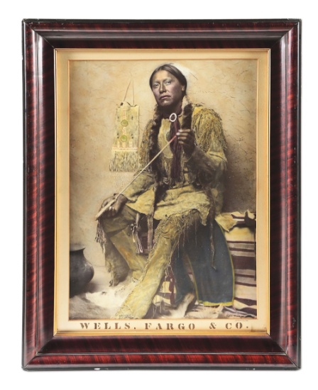 ADVERTISEMENT FOR WELLS FARGO OF AMERICAN INDIAN "ARROWMAKER".