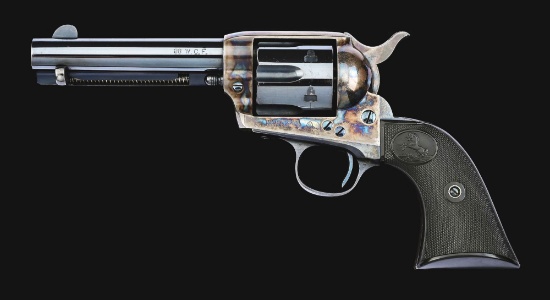 (C) HIGH CONDITION COLT SINGLE ACTION ARMY REVOLVER IN BOX.
