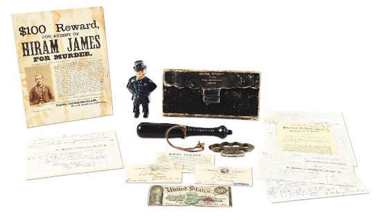 LOT OF POLICE ITEMS FROM SAN JOAQUIN COUNTY SHERIFF THOMAS CUNNINGHAM.