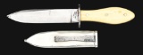 HIGHLY DESIRABLE SAN FRANCISCO BELT KNIFE BY MICHAEL PRICE.