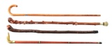 LOT OF 4: CANES.