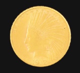 1912 $10 GOLD INDIAN.