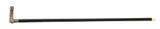 SILVER HANDLE WALKING STICK.