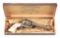 (A) AN ATTRACTIVE NEW YORK ENGRAVED COLT SINGLE ACTION ARMY REVOLVER WITH PEARL GRIPS AND BOX.
