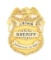 J.B. FARR PRESENTATION 14K GOLD COLORADO SHERIFF BADGE.