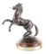 RAMPANT COLT BRONZE PRESENTED TO DICK BURDICK BY THE COLT COLLECTORS ASSOCIATION.