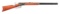 (C) TURNBULL RESTORED WINCHESTER MODEL 1886 LEVER ACTION RIFLE IN .40-65 W.C.F.