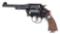 (C) RARE HIGH POLISH HIGH CONDITION SMITH & WESSON US ARMY MODEL DOUBLE ACTION REVOLVER.