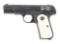 (C) FACTORY ENGRAVED COLT MODEL 1903 SEMI-AUTOMATIC PISTOL, PICTURED IN BRUNNER AND IN 
