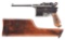 (C) CASED MAUSER LARGE RING C96 SEMI AUTOMATIC PISTOL INSCRIBED TO GENERAL J. H. WILSON.
