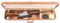 (M) CASED GRADE IV J. BAGUE ENGRAVED BROWNING BAR SEMI-AUTOMATIC 7M REMINGTOM MAGNUM RIFLE.