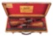 (C) MATCHED PAIR OF BOSS & CO 12 GAUGE BEST QUALITY SLE SIDE BY SIDE SHOTGUNS WITH CASE.