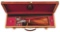 (M) IMPRESSIVE BERTUZZI 20 BORE SIDE BY SIDE GAME GUN WITH GAME SCENE ENGRAVING BY TORCOLI & S. MUFF