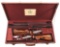 (M) A TRULY INCREDIBLE 2 GUN 3 BARREL SET OF LUCIANO BOSIS MICHELANGELO EXTRA SHOTGUNS WITH ORIGINAL