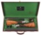 (M) DELUXE PAIR OF HOLLAND & HOLLAND 12 GAUGE SIDE BY SIDE SLE ROYALS WITH GAME SCENES SIGNED BY KEN