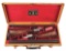 (C) CASED PAIR OF GOLDEN AGE JAMES PURDEY BEST QUALITY SLE 12 GAUGE GAME GUNS.