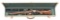 (M) MARTIN HAGN FALLING BLOCK ACTION RIFLE WITH GORGEOUS MANNLICHER STYLE STOCK, CHAMBERED IN DESIRA