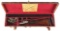 (C) COGSWELL & HARRISON 12 GAUGE SLE SIDE BY SIDE SHOTGUN WITH CASE.