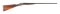 (C) GALLYON & SONS ROUND BODY 28 GAUGE SIDE BY SIDE HAMMER FIRED SHOTGUN.