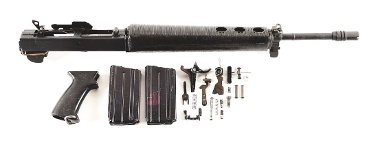 DESIRABLE UPPER ASSEMBLY AND SPARE PARTS FOR A COSTA MESA ARMALITE AR-18 AS MANUFACTURED BY STERLING