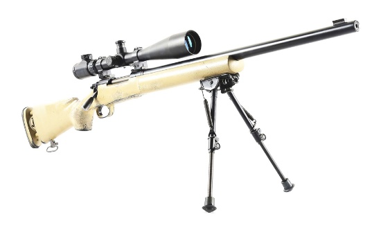 (M) REMINGTON MODEL 700 M24 BOLT ACTION SNIPER RIFLE.